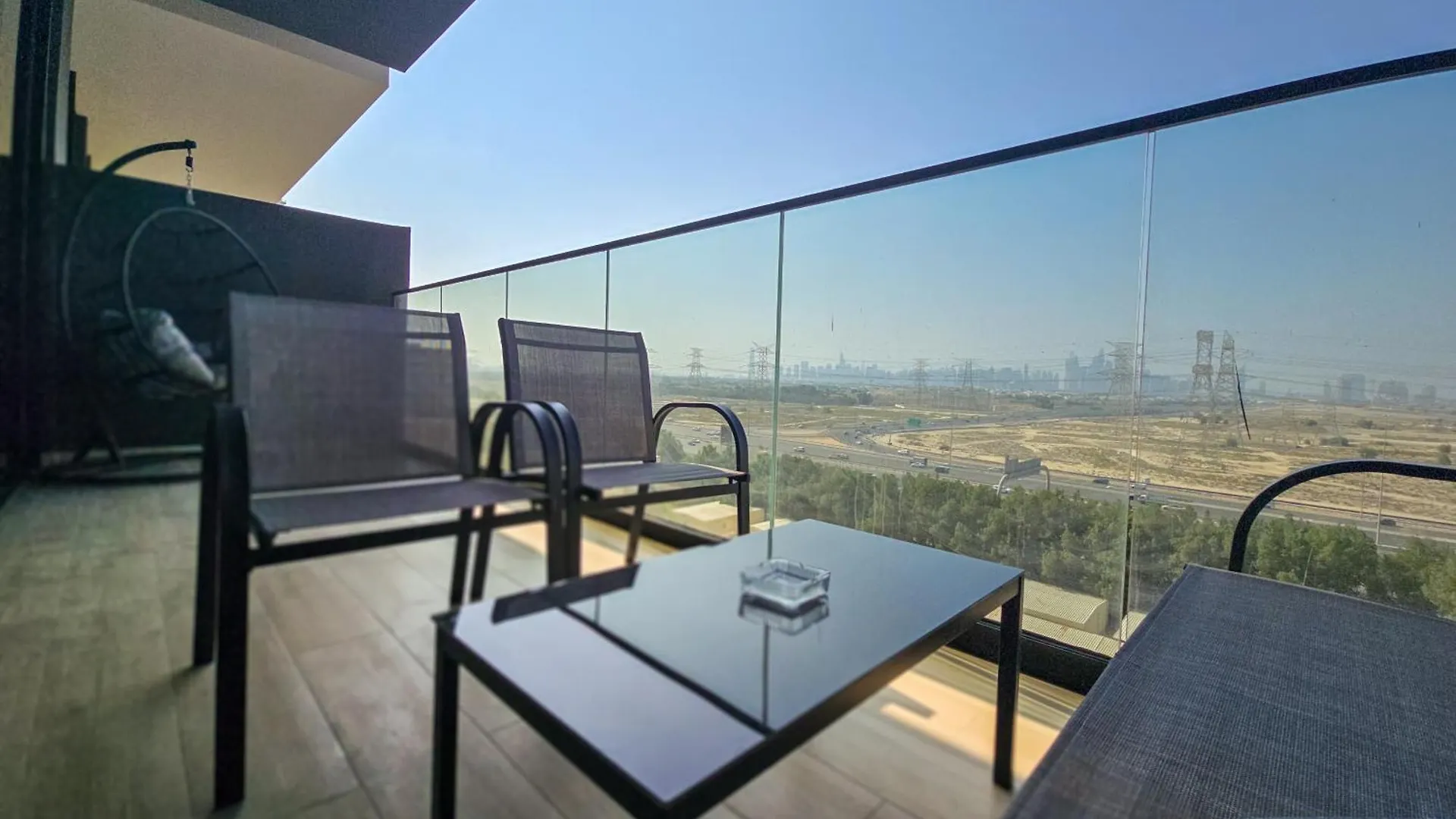 Easygo-Serene 1Bdr With Terrace Binghatti Corner Jvc Dubai Apartment