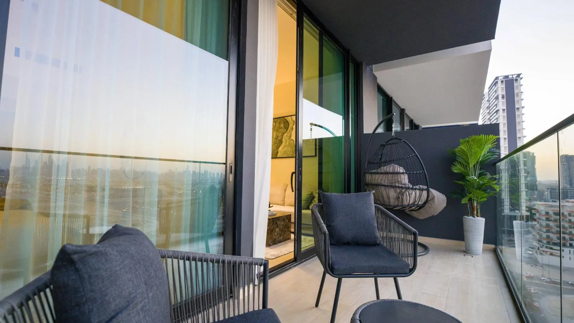 Easygo-Serene 1Bdr With Terrace Binghatti Corner Jvc Dubai