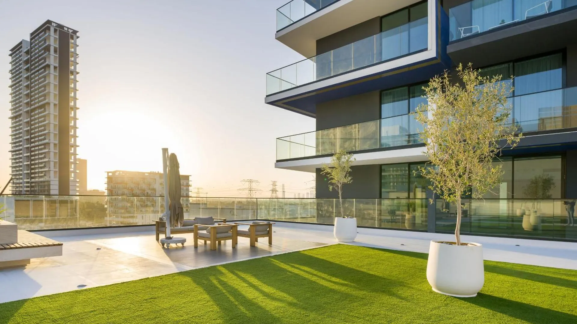 Apartment Easygo-Serene 1Bdr With Terrace Binghatti Corner Jvc Dubai